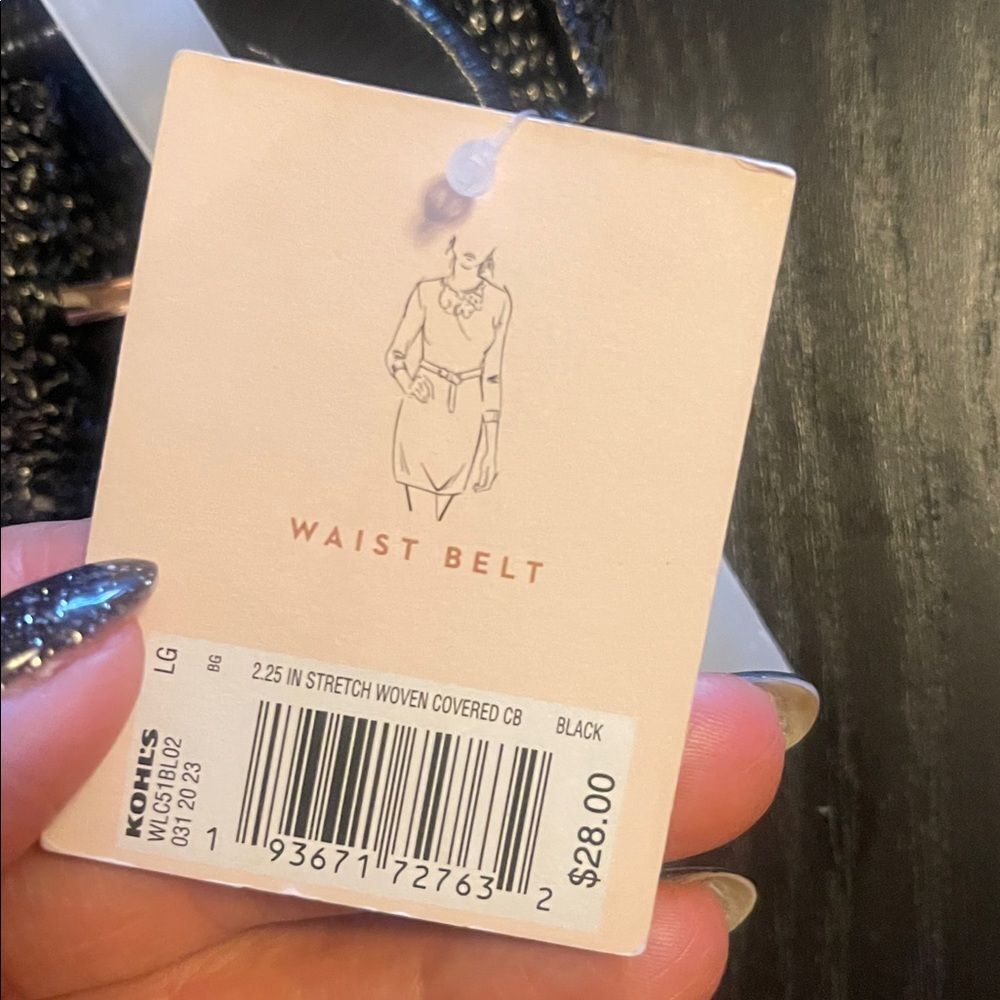 Lauren Conrad belt NWT size large - Picture 2 of 3